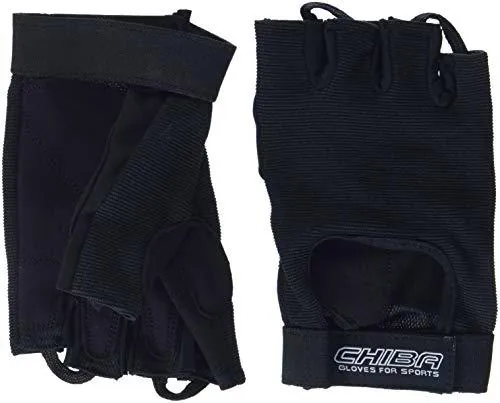 Chiba Black Summertime Gloves, Unisex Adulto, M