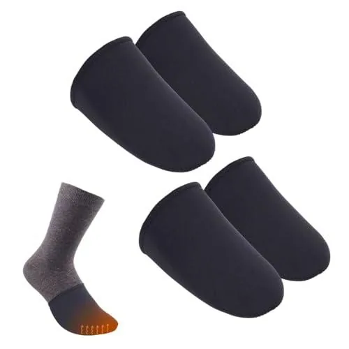 IKOPFLN 1 Par Calentador de Pies, Protector de Dedos de 3mm de Grosor