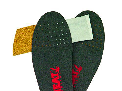 The Heat activo de calor Suela Yeti corcho, 1 par Mujer Cuchillo, Gris, M