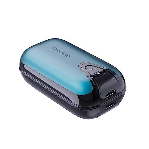 Calentadores de Manos Recargables 3000mAh*2Packs,Calentador Manos Eléctrico Magnético,16 Hrs de calor de calor hasta,Cargador Portátil USB-C,Raynauds,Golf,Regalos Tecnológicos para Hombres, Unión UT2s