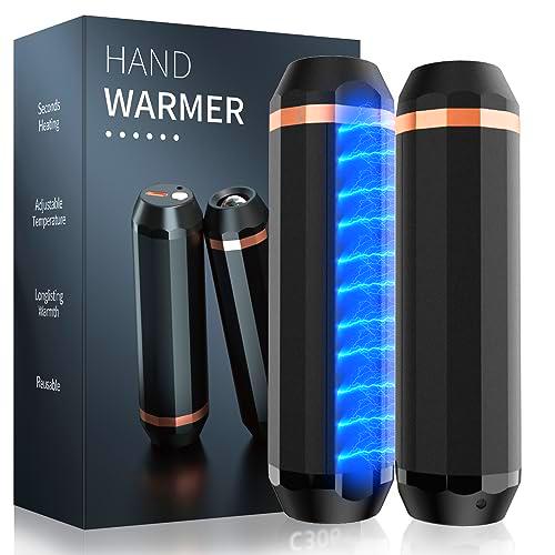 Calentadores de manos recargables de 10000 mAh, calentador de manos eléctrico reutilizable 2 en 1