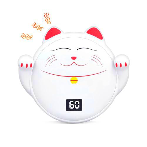 Calentador de Mano Recargable 2000mAh, BelonLink portátil Calienta Manos Electrónico de Bolsillo Calentador eléctrico Calentadores de Mano para Mujeres Hombre