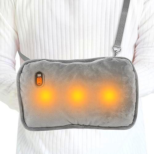 EBKCQ Calentador de manos recargable, calentador de bolsillo de grafeno portátil
