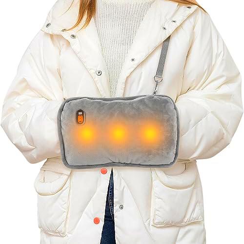 SKJJL Calentador Eléctrico de Manos, Calentador de Manos Recargables USB