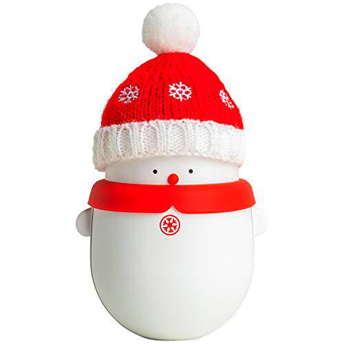 Calentador De Manos 2 En 1, 6000mah Comius Sharp Calefacción De Doble Cara Controlada Muñeco De Nieve Calentador De Mano Banco De Energía Portátil