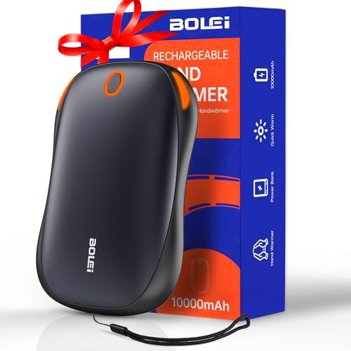 BOLEi Calentador de manos USB, calentador de manos eléctrico