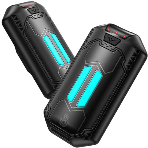 Calentador de Manos Recargable OUTJUT 6000mAh Calentador Eléctrico de Bolsillo Portátil 2 en 1