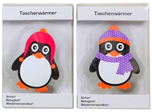 Hs24store - Calentador de manos (2 unidades), diseño de pingüino