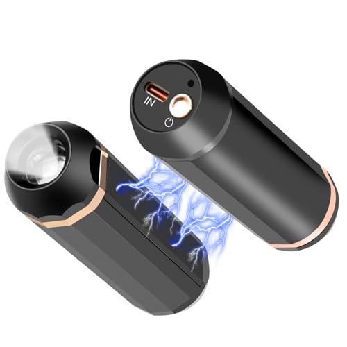 Comius Sharp Calentador de Manos Recargable, 2*5000mAh Calentador Manos Eléctrico Magnético con 3 Nivele de Calor y 4 Modo Linterna Calentadores Manos USB Calienta Manos de Bolsillo para Raynauds Caza