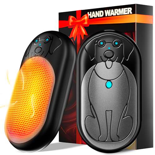 Miaton Calentador de Manos Recargable 2 Piezas, 6000mAh 20Horas de Batería