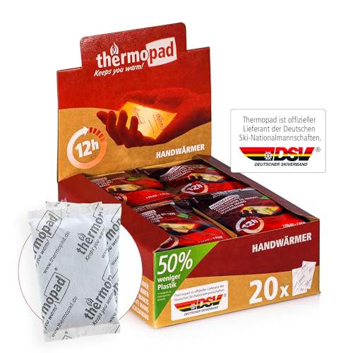 Thermopad - Calentadores de manos - El original: 20 pares de almohadillas térmicas para 12 horas de calor