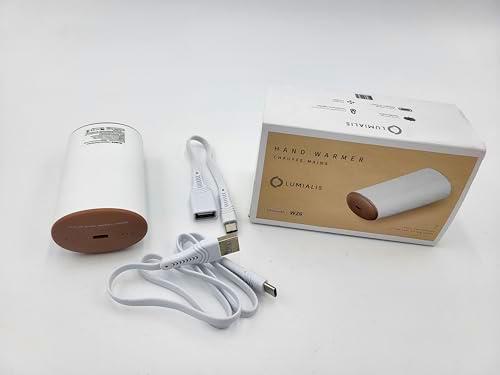 Lumialis - Calentador de mano recargable - Sustituye a los calentadores de manos reutilizables