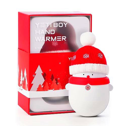 Calentador de manos recargable, calentador de bolsillo USB con 6000 mAh