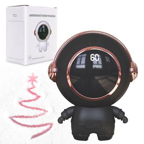 Calentador de Manos Recargable 6000 mAh Calentador de Manos eléctrico portátil Calentador de Dibujos Animados con Pantalla Digital con Carga USB Ideal para Deportes de Invierno al Aire Libre Camping