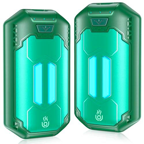 Calentador de Manos Recargable OUTJUT 6000mAh Calentador Eléctrico de Bolsillo Portátil 2 en 1