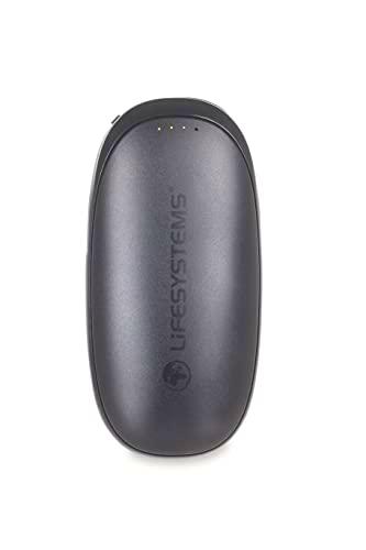 Lifesystems Calientamanos recargable con función de batería externa de Lifesystems | Batería USB y USB-C de 10 000 mAh | 4 niveles de calor | Hasta 14 horas de calor