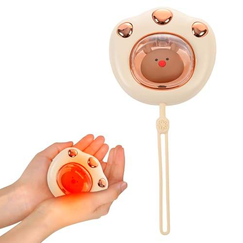 Molbory Calentador de manos recargable, 2400 mAh, calentador de manos eléctrico