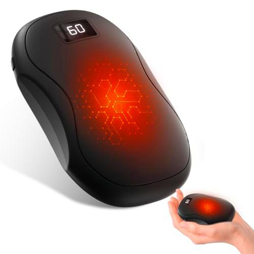 Molbory Calentador de manos recargable, 5600 mAh, USB