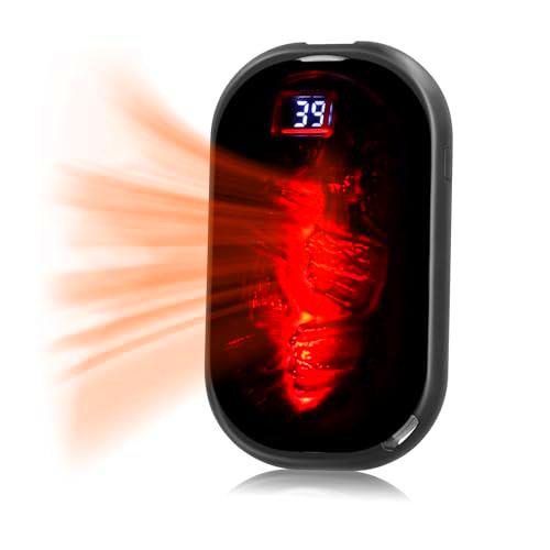 HOUSINN Calentador de Manos Recargable, 5000 mAh Portable Reutilizable Electrico Calienta Manos
