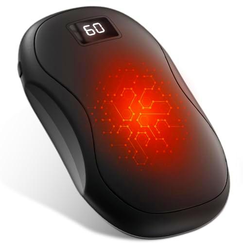 SPORWAY Calentador de manos recargable, 5600 mAh, calentador de manos eléctrico