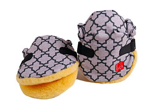 Kaiser Twoolly - Calentador de manos (piel de cordero antracita)