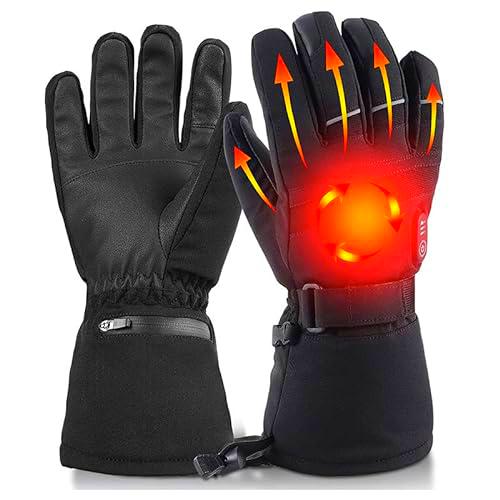 Himiway Guantes calefactados M, Guantes de moto climatizados