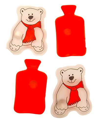 Ocona Juego de 4 calentadores de manos y bolsillos, unicornio