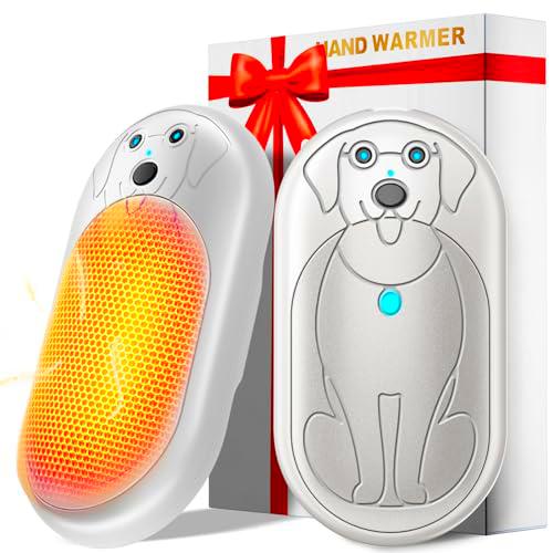 Calentador de Manos Recargable 2 Piezas, Calentador Portatil Electrico Calentador Manos de Bolsillo