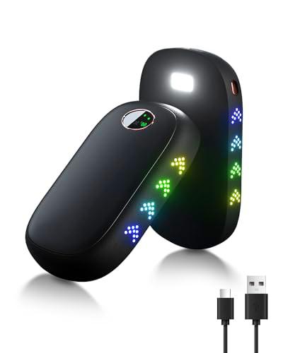 Omesiry 2 en 1 - Calentador de manos recargable de 10.000 mAh