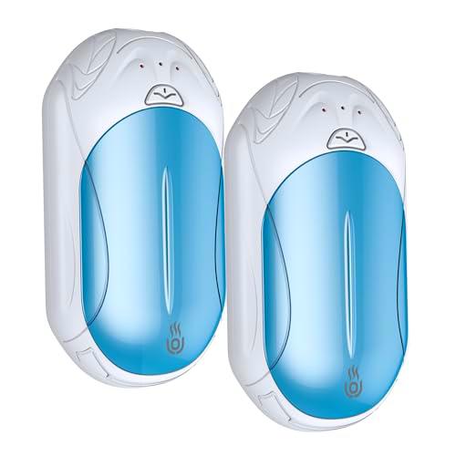 2 piezas OUTJUT 6000mAh Calentador de manos de bolsillo recargable