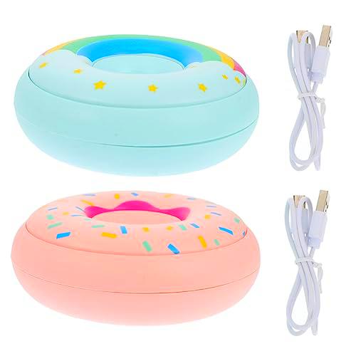 Toddmomy 2 juegos de calentadores de manos con donuts