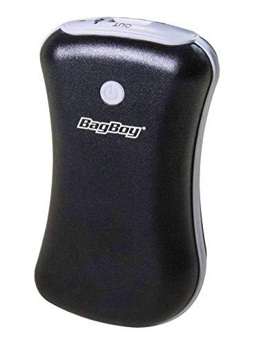 Bag Boy Calentador de Manos eléctrico Unisex, Color Negro