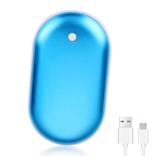 Funmo Calentador de manos recargable, 5000 mAh, calentador de manos recargable