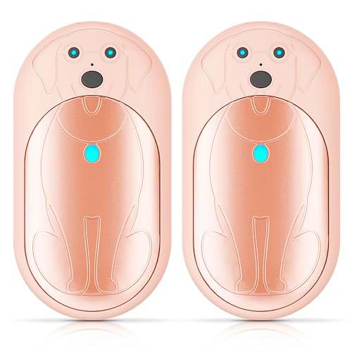 Lepwings Calentador de Manos Recargable USB 2 Piezas