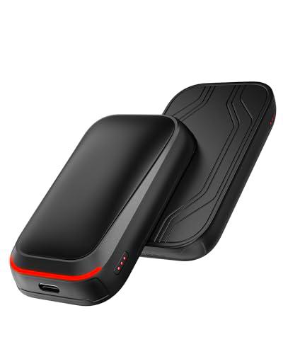 Gaiatop Calentadores de manos recargables, calentador de bolsillo eléctrico portátil