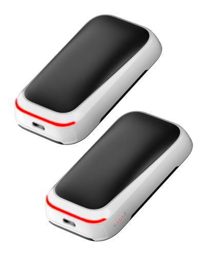 Gaiatop Calentadores de manos recargables, calentador de bolsillo eléctrico portátil