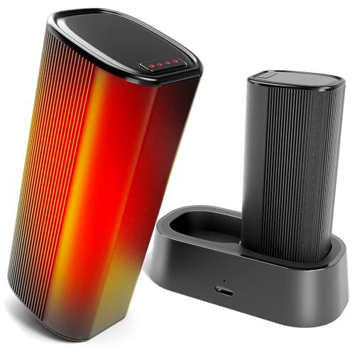 KINREECELL Calentador de manos recargable, 2 piezas