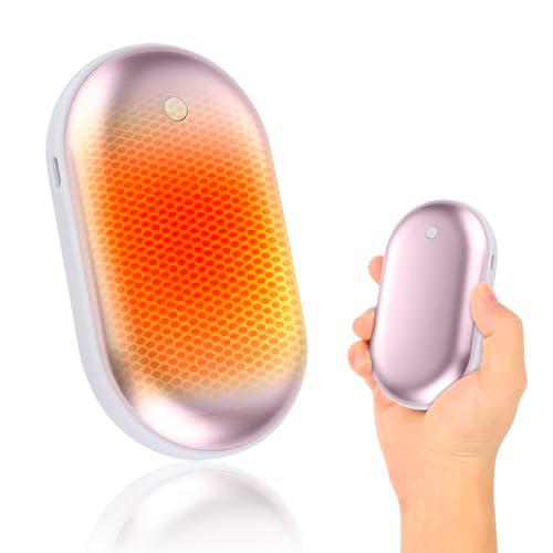 BelonLink Calentador de Manos Recargable 2 en 1, Calienta Manos de Bolsillo