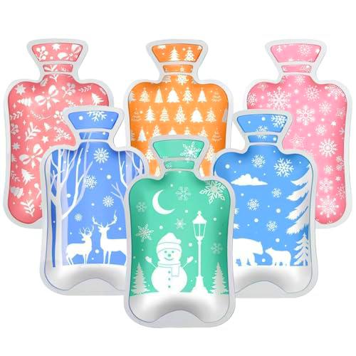 Orssmigs 6 Pcs Calentador de Manos Reutilizable, Mini Calentador de Bolsillo para Niños