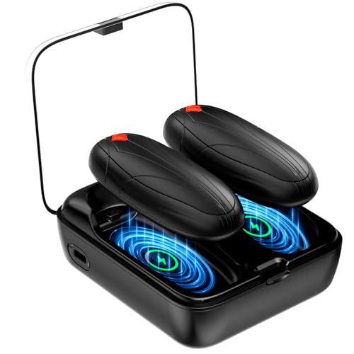 Miaton Calentador de Manos Recargable 2 Piezas, 14000mAh Batería Calentador Portatil Electrico Calentador Manos de Bolsillo