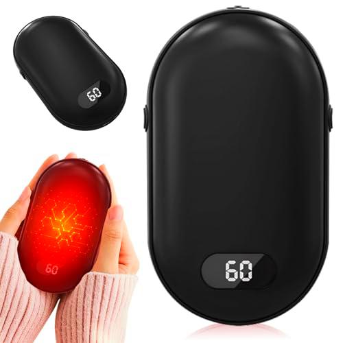 Calentador de manos recargable de 10000 mAh, calentador de manos eléctrico: WIYETY USB