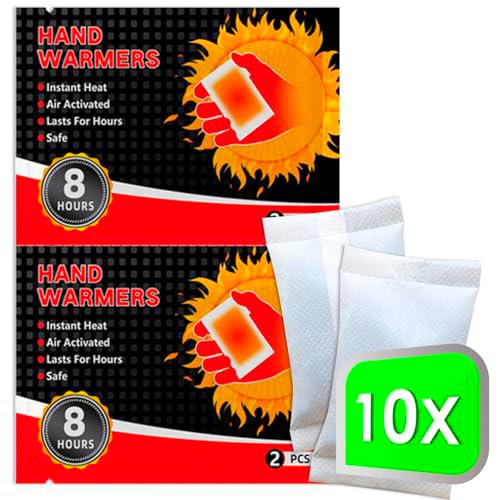 10 Pares Calentadores de Manos, 12h de Manos Calientes