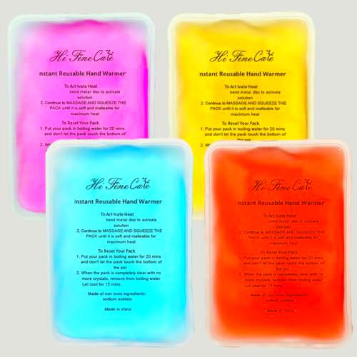 Calentadores de manos pequeños, paquete de calor reutilizable a presión