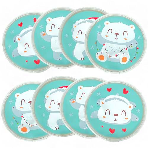 MIJOMA Juego de 8 calentadores de manos para doblarse