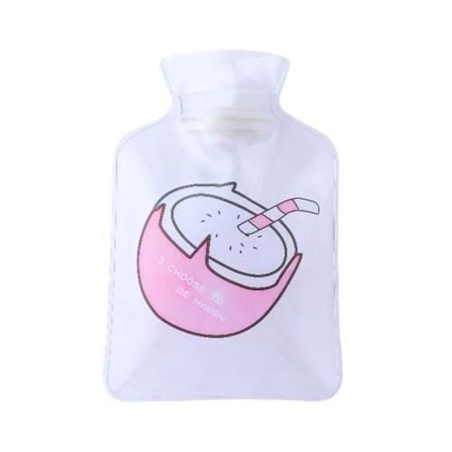 FRCOLOR Botella de agua caliente transparente botella de agua botella de agua de invierno bolsa calentador de manos bolsa para calentar agua pequeña bolsa de agua caliente
