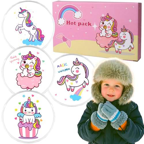Yungeln Calentador de Manos Gel, Unicornio calienta Manos de Bolsillo