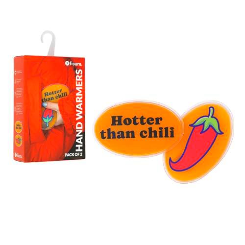 Fisura - Calentador de Manos Original “Chili”. Mini calienta Manos Gel Original