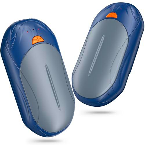 Calentadores de manos recargables, 2 unidades, 3000 mAh