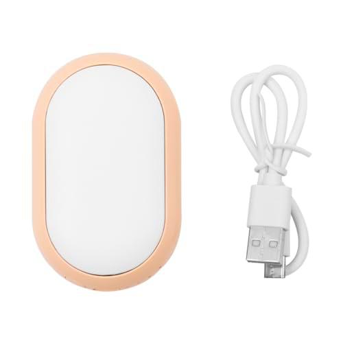 WANGCL Calentadores de Manos Recargables de Bolsillo USB 3 Niveles de liberación de Calor de 6 a 12 Horas de Calor para Invierno al Aire Libre esquí Senderismo Golf