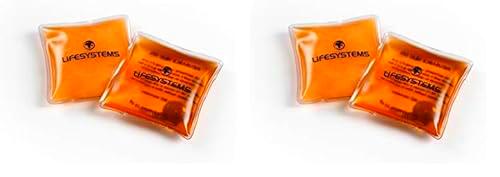 Calientamanos Doble Reutilizable de Lifesystems con 45 Minutos de Calor; Adecuado para Llevar en los Bolsillos Cuando se va a Esquiar